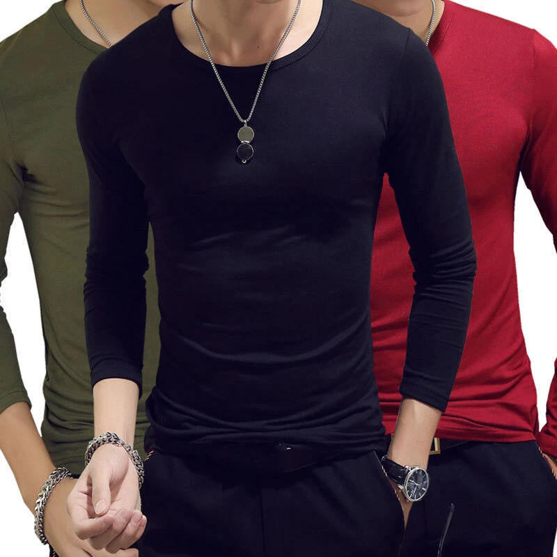 Fitted long sleeve store workout shirts