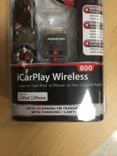 Monster 800 iCarPlay FM Transmitter and Charger for Apple Mobile Products