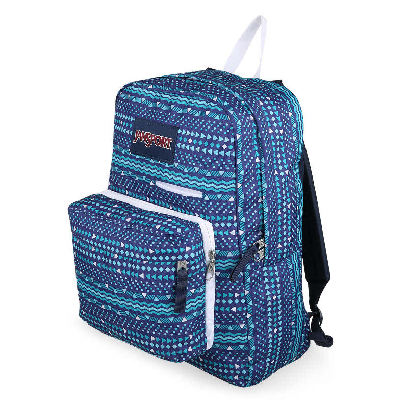 Jansport Digibreak Laptop BackpackTribal Wave Tonal Navy Blue eBay