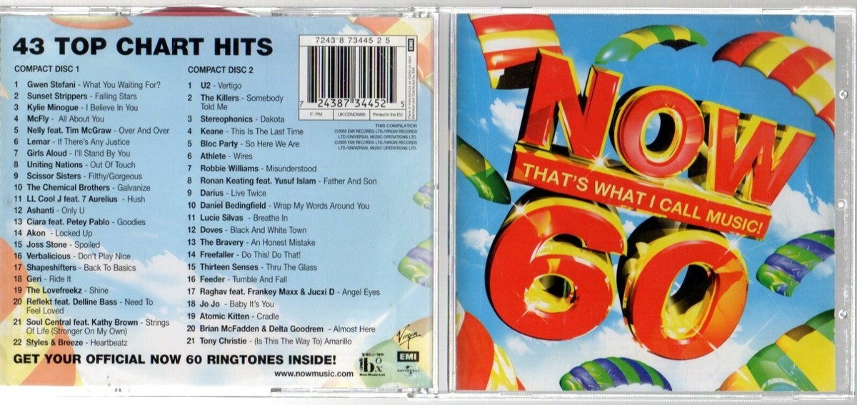 Now That's What I Call Music! 60 by Various Artists (double CD
