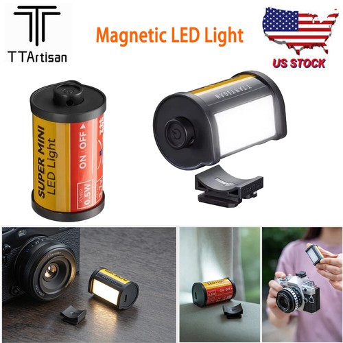 US TTArtisan Fill Light Video Light Magnetic Mount Retro Film 95+ Mini LED Light - Picture 2 of 16
