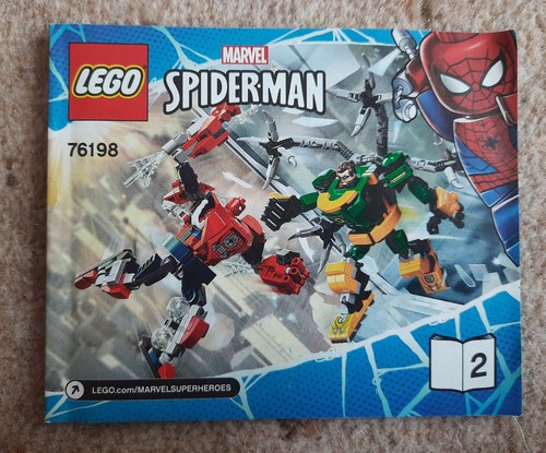 Lego Marvel - Set 76198 Spiderman & Dr Octopus Mech Battle complete pre-owned - Picture 4 of 11