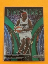2022 Panini Prizm WNBA - Fireworks Green Prizm Erica Wheeler #2 Dream (1D)