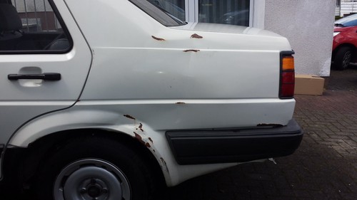 VW Jetta 2 CL Oldtimer 46.301 km Liebhaber Unfallauto - Bild 5 von 12