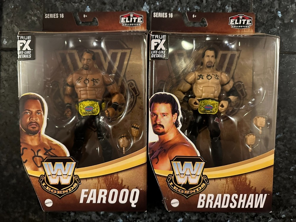 Farooq & Bradshaw - WWE Elite Legends Series 16 - BRAND NEW