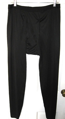 Weatherproof  Base Layer Pants Mens sz XL Black Lighter Weight EUC