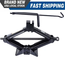 2 Ton Scissor Jack Handle Crank Kit Garage Emergency Tire Wheel Lug Wrench Jack