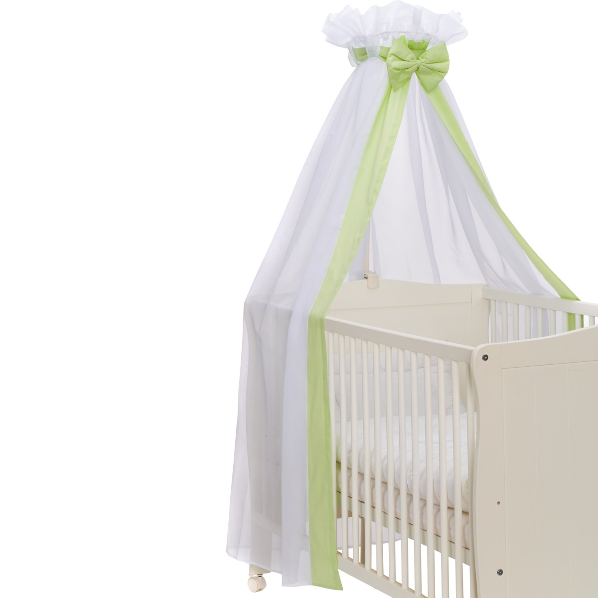 Tweeto Babybett-Himmel Aus 100% Leinen, Weiß – Atmungsaktiver Baldachin Für Kinderbett, Passt Zur Tweeto Himmelstange