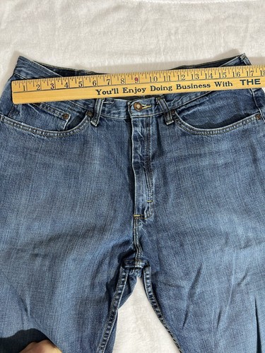Lee Jeans, Men’s 36 X 36 Relaxed Fit, Straight Leg, Medium Wash Blue - Picture 4 of 8