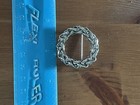 Vintage Silver Tone Braided Twisted Rope Circle Brooch Pin Jewelry — photo 5