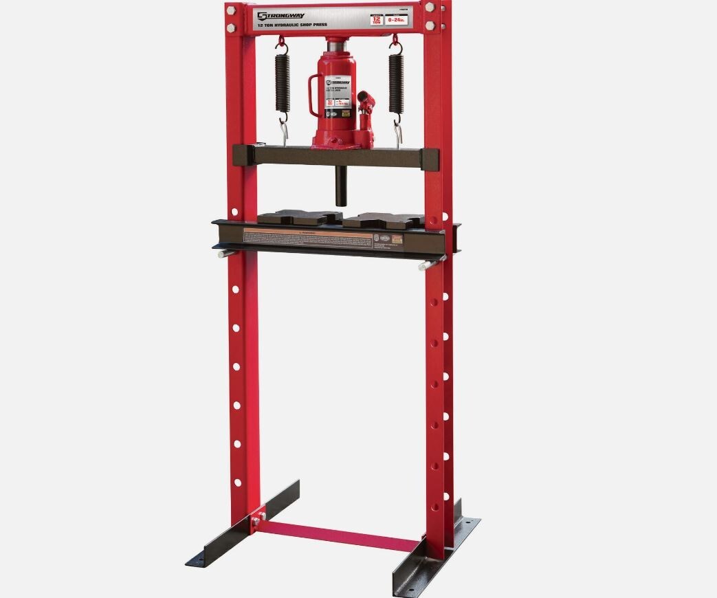 Strongway 12Ton Hydraulic Shop Press eBay