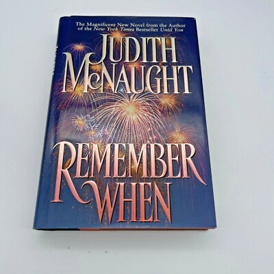 Remember When by Judith McNaught (1996, Hardcover) - SIGNED