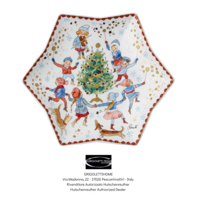 Hutschenreuther Weihnachten 2023 - Sternbecher aus Sammlung 2023 cm 24