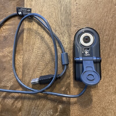 Logitech Webcam QuickCam Pro für Notebooks (USB) V-UJ15 mit Tasche