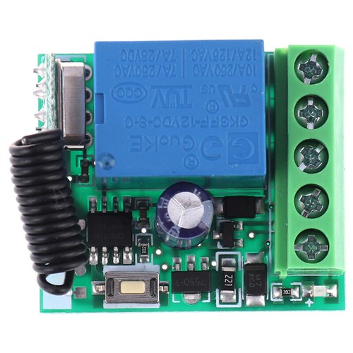 1CH Channel Wireless RF Remote Control Receiver Relay Switch DIY Module 433 s.xb - Picture 12 of 12