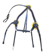 New 5 Point Breastplate + Martingale Black, FULL,COB,PONY,HIGH QUALITY LEATHER.