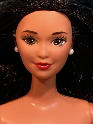 Barbie DOTW Hawaiian Polynesian 1994 Mattel 12700 Long Raven Black Hair  🌺