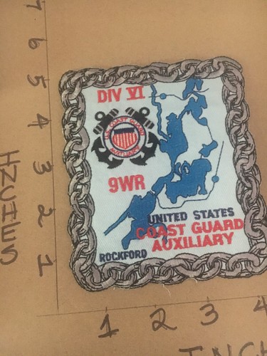 USCG US Coast Guard Auxiliary Div. VI - 9WR Patch 6/9/25