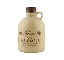 McLure's Very Dark Maple Syrup (2) 32 oz Containers Free Shipping