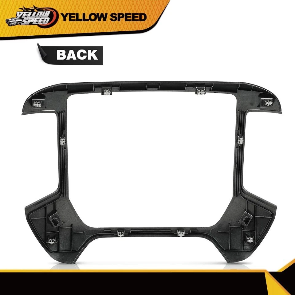 Panel bisel de radio control central para tablero Silverado Sierra 14-20 23136581 Foto 3 de 4