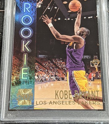 1996-97 Topps Stadium Club Kobe Bryant PSA 8 NM-MT R9 Rookies 2 RC