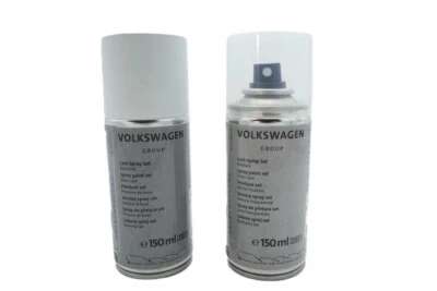 VOLKSWAGEN Juego de spray de pintura original Audi VW Seat Skoda LC9A blanco puro LLS0U6C9A