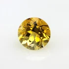 Genuine Natural Golden Citrine AAA Round Faceted Loose Stones (1mm - 10mm)