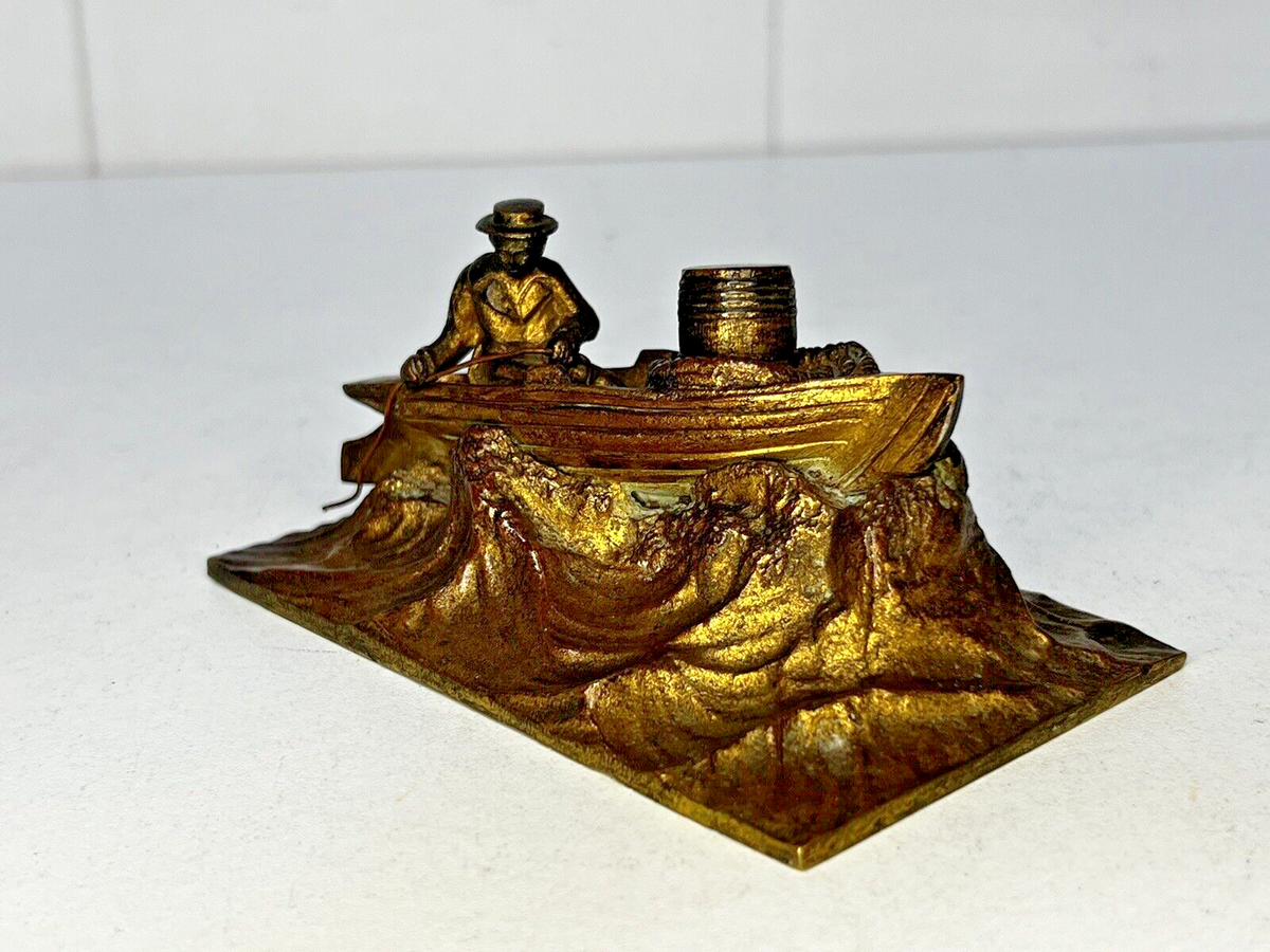 Papyrus Bateau égyptien - Sculptures (12829083