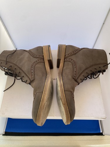Authentic MARC JACOBS Ebony Icarus Calf Ankle Boots Sz 8.5 L@@K L@@K!! - Picture 5 of 12