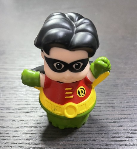 Fisher Price Little People 2011 DC Comics Super Friends Robin 2,5" - Photo 2/6