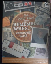 Sir David Frost Hosts ¿Recuerdas cuándo...? Juego de cuestionarios de audio de 3 CD de Ginger Fox ~ NUEVO