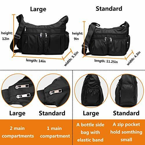 Crossbody Bags for Women with RFID Multi Pocket Shoulder Bag Assorted Colors - Picture 16 of 185
