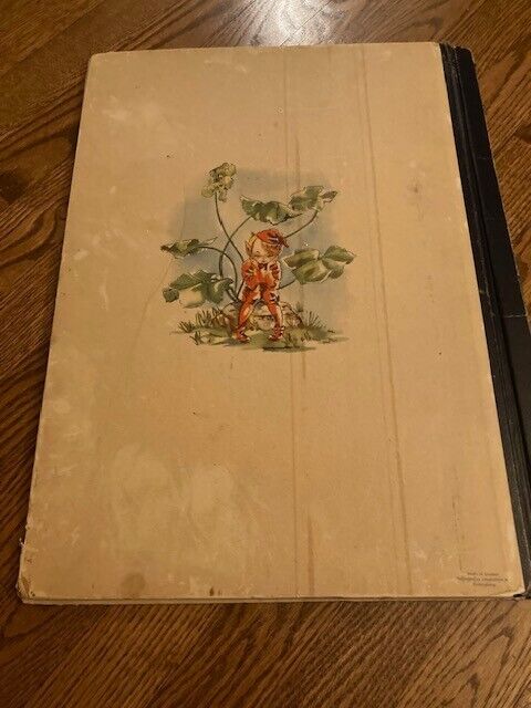 A Day in Fairy Land Sweden Ana Mae Seagren Sigrid Makras RARE Large Book