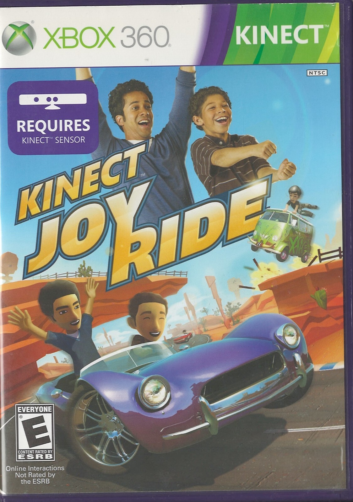 Kinect Joy Ride Game (Microsoft Xbox 360 Kinect Game 2010) CIB Manual ...