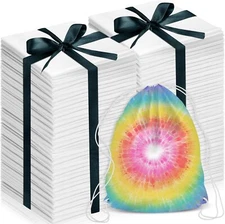 100 Pieces 10 x 10 Inches Cotton Fabric Precut Fabric Squares Cotton White