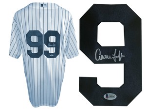 aaron judge signed jersey
