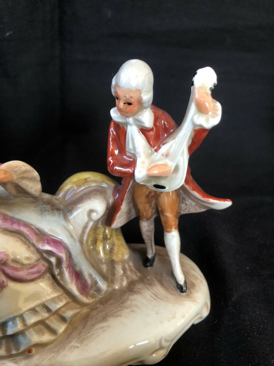 set of 2 Antique german porcelain figurine . Marked bottom | eBay