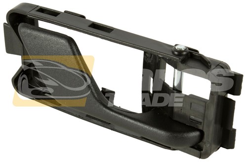 Poignée De Porte Intérieure Côté Passager Pour BMW E90 E91 - Noir, Avec Coque Et Vis, Réf. 51419150335 / 51417230849