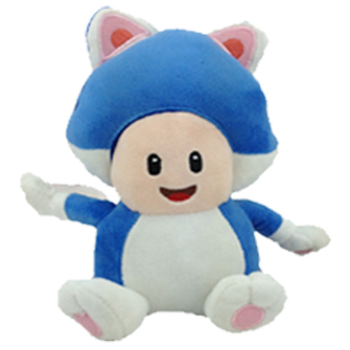blue toad plush