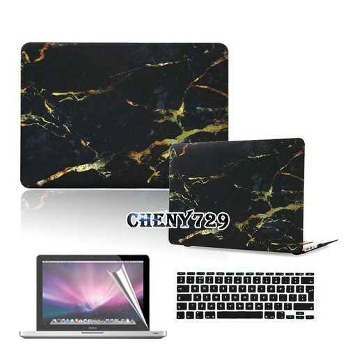Rubberized Case Cover + UK Keyboard Skin + Screen Protector for Apple MacBook - Picture 28 of 32