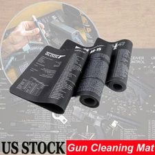 For Glock / AR 1911 Gun Bench Mat Cleaning Armorers Bench Mat Gaming Mouse Mat