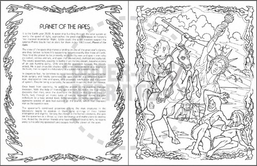 LIVRE DE COLORIAGE ANTHOLOGIE SCIENCE-FICTION - RÉIMPRESSION - PAGES ET LIVRET LÂCHES - Photo 13/19
