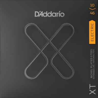 D'Addario XT elektrischer vernickelter Stahl - normales Licht - 10-46
