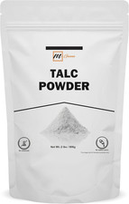 100 Natural Talc Powder for Facial Make-Up, Cosmetic Formulations, and Other In