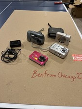 Kodak DX3500, CX7430 Vivid ViviCam8025 And Canon Elph LT260 / For Parts Only Lot