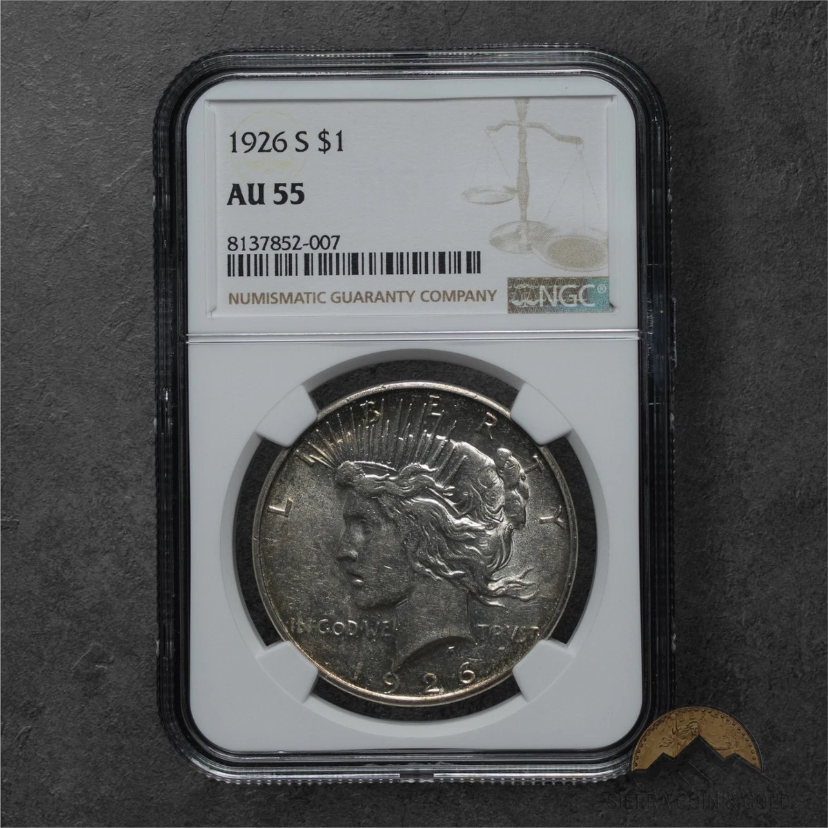 1926 Year Grade AU 55 Peace Dollars (1921-1935) for sale | eBay