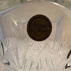 Cristal de France Clear Crystal Square Decanter with Lid/Stopper — photo 2