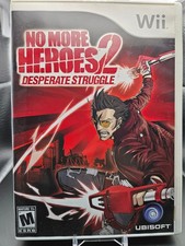 No More Heroes 2: Desperate Struggle (2010) Nintendo Wii CIB