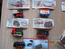 Überraschungsei-Eisenbahn: Weihnachtszug, Zirkuszug, Güterwagen, Lokomotiven!