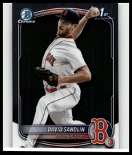 2025 Bowman Chrome #BCP-195 David Sandlin Prospects